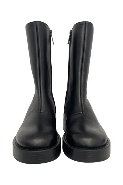 Courrèges Rider Boots Shoes In Black