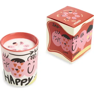 Wekükü Wekuku Mood White Tea Scented Candle In Pink