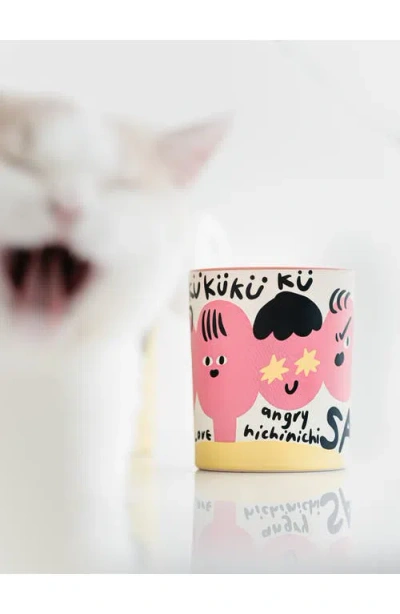 Wekükü Wekuku Mood White Tea Scented Candle In Pink