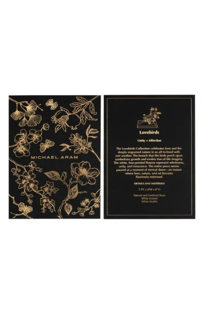 Michael Aram Lovebirds Decorative Object In Multi