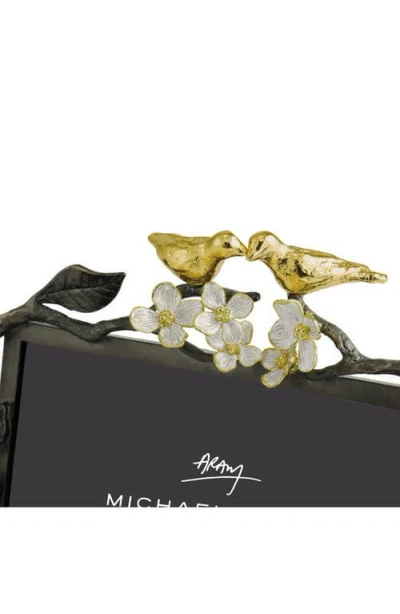 Michael Aram Lovebirds 5 X 7-inch Picture Frame In Black