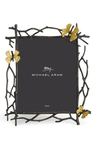 Michael Aram Butterfly Ginkgo 8 X 10-inch Picture Frame In Gray