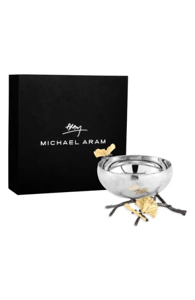 Michael Aram Small Butterfly Ginkgo Bowl In Silver