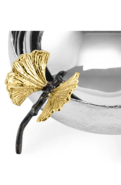 Michael Aram Small Butterfly Ginkgo Bowl In Silver