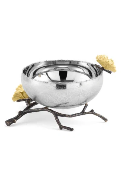 Michael Aram Small Butterfly Ginkgo Bowl In Silver