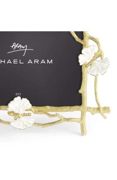 Michael Aram Butterfly Ginkgo Photo Frame, 5" X 7" In Gold