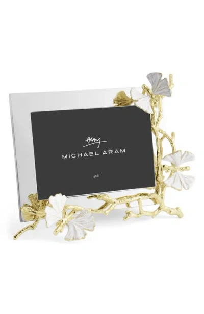 Michael Aram Butterfly Gold 4 X 6-inch Picture Frame In Multi