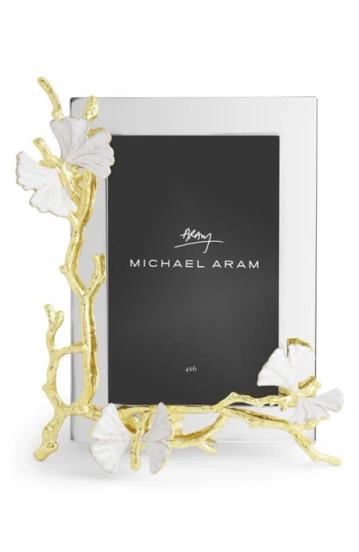 Michael Aram Butterfly Gold 4 X 6-inch Picture Frame In Multi