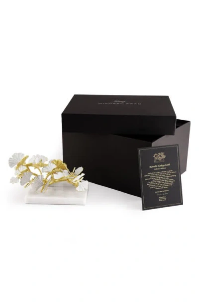 Michael Aram Butterfly Ginkgo Sculpture In Multi