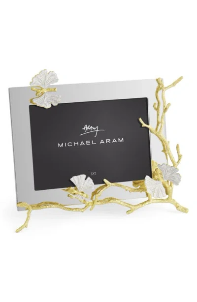 Michael Aram Butterfly Gold 5 X 7-inch Picture Frame In White