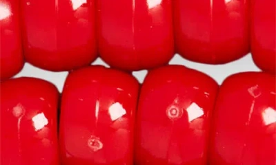 Bag Crap Chili Pepper Buddy Beaded Bag Charm In Gold