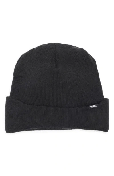 Vans Kids' Let Loose Cuff Beanie In Black