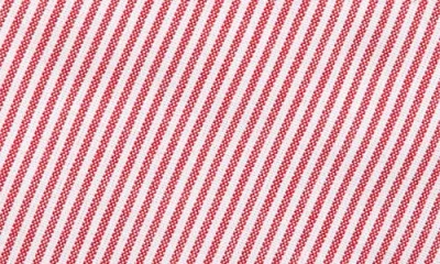 Weezie Set Of 2 Stripe Oven Mitts In Red