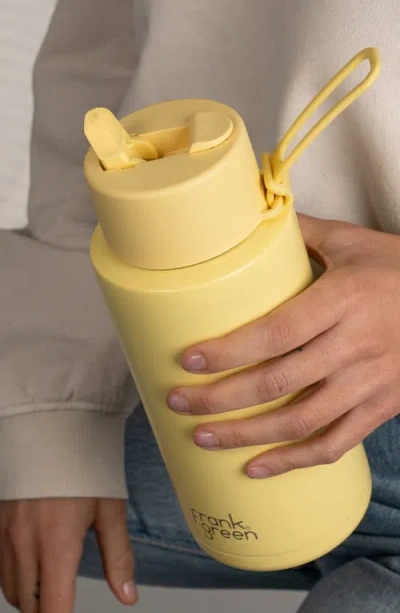 Frank Green 34-ounce Water Bottle In Yellow
