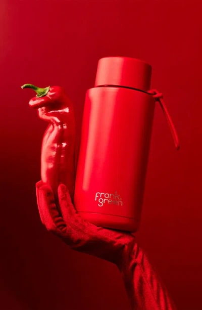Frank Green 34-ounce Water Bottle In Red
