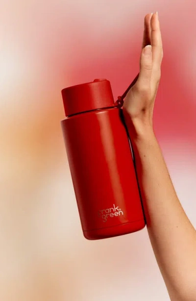 Frank Green 34-ounce Water Bottle In Red