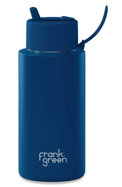 Frank Green 34-ounce Water Bottle In Blue