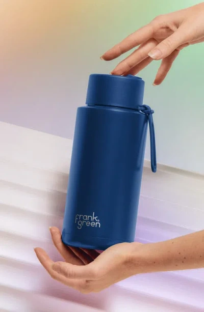 Frank Green 34-ounce Water Bottle In Blue
