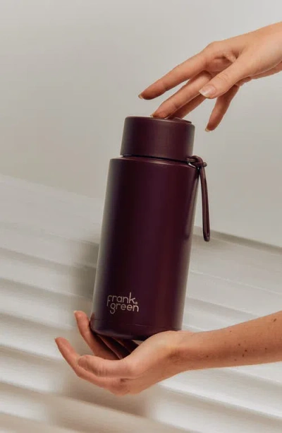 Frank Green 34-ounce Water Bottle In Brown
