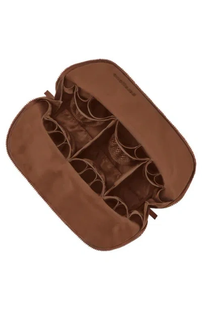 Parallelle The Large Check-in Traveler Toiletry Kit In Brown