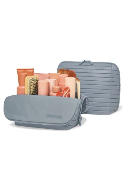 Parallelle The Large Check-in Traveler Toiletry Kit In Gray
