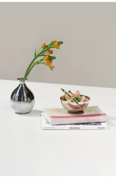 Anna New York Ring Nut Bowl In Metallic