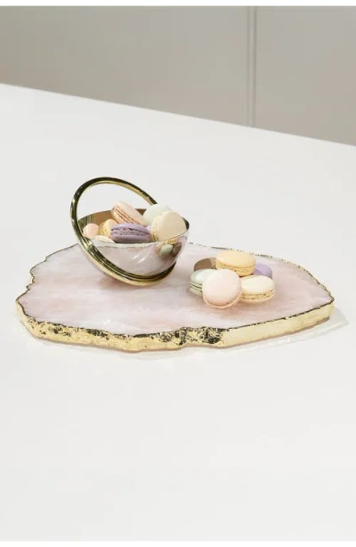 Anna New York Ring Nut Bowl In Metallic