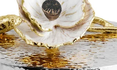 Michael Aram Anemone Extra Small Canister In Silver