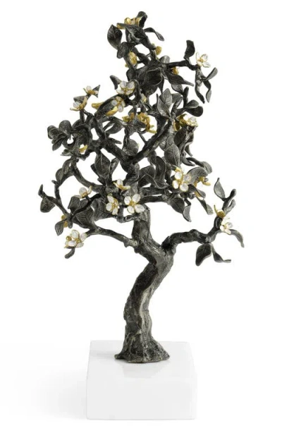 Michael Aram Lovebirds Sculpture In Metallic