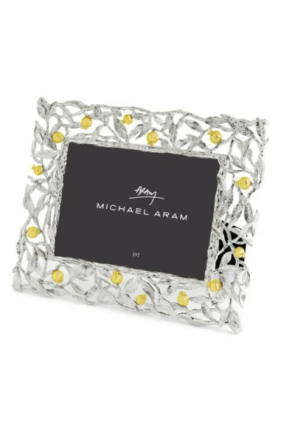Michael Aram Pomegranate Convertible Easel Picture Frame In Silver