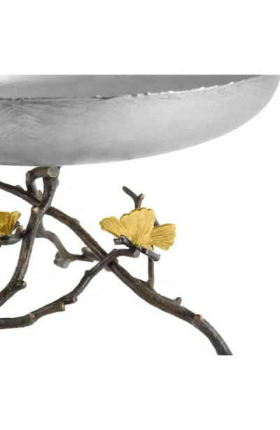 Michael Aram Butterfly Ginkgo Fruit Bowl In Silver