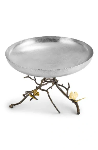 Michael Aram Butterfly Ginkgo Fruit Bowl In Silver