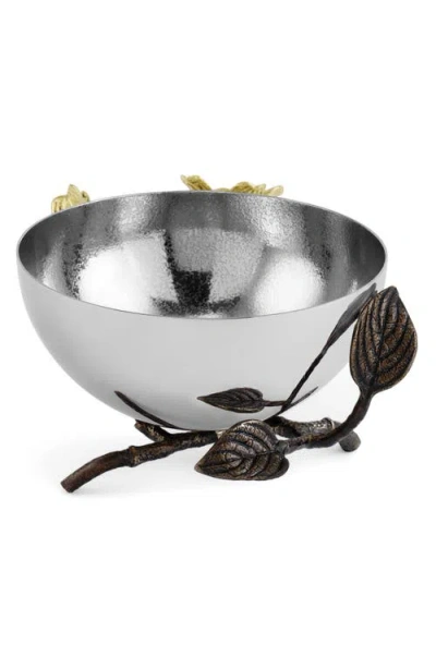 Michael Aram Dogwood Small Bowl In Silver