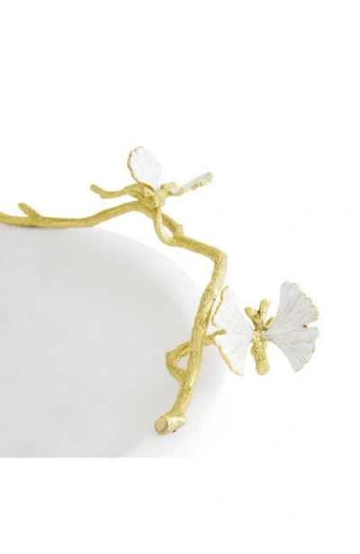 Michael Aram Butterfly Ginkgo Trinket Tray In White
