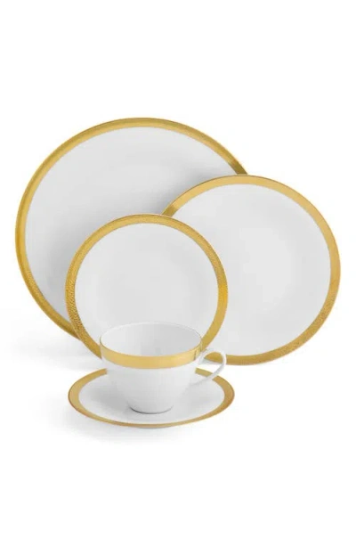 Michael Aram Goldsmith 5-piece Porcelain Place Setting In Gold