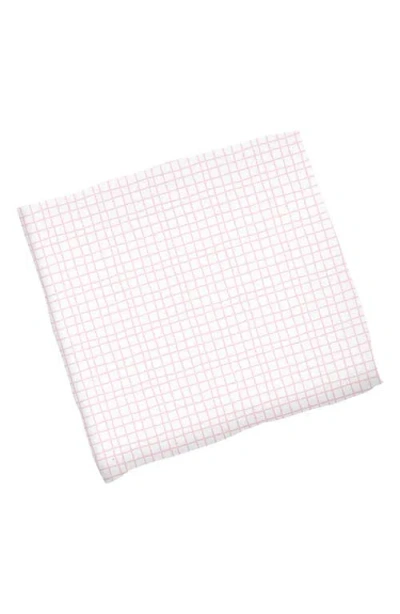 Stephen Joseph Set Of 3 Muslin Blankets In Pink