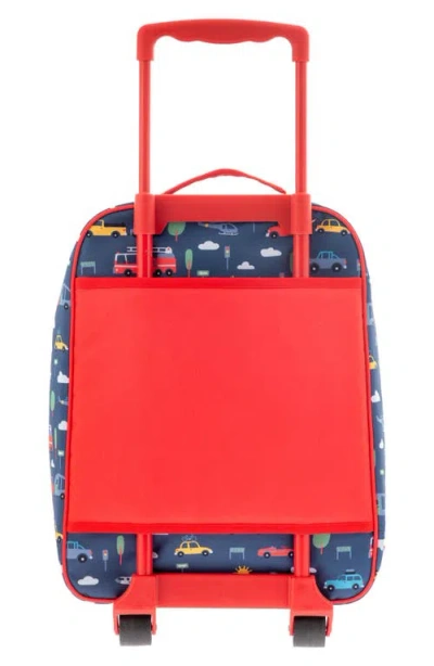 Stephen Joseph Kids' Print Rolling Luggage In Blue
