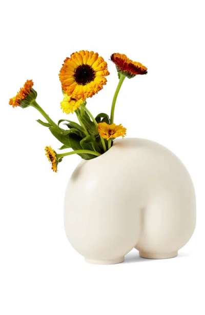 Areaware Kirby Ceramic Vase In Neutral