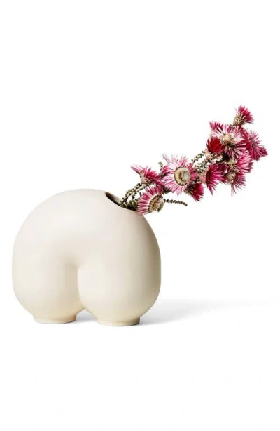 Areaware Kirby Ceramic Vase In Neutral