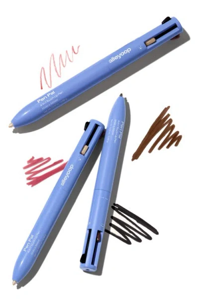 Alleyoop Pen Pal 4-in-1 Makeup Touch-up Pen In Transparent
