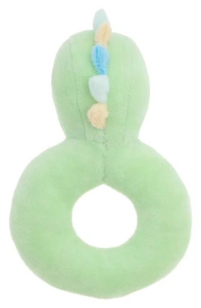 Stephen Joseph Animal Ring Rattle In Green
