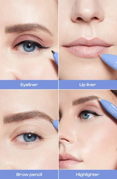 Alleyoop Pen Pal 4-in-1 Makeup Touch-up Pen In Transparent