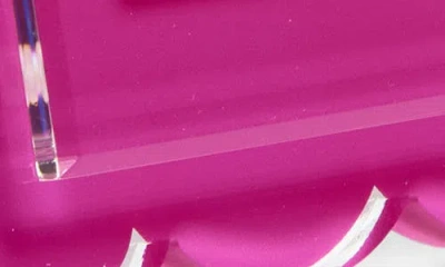 Tara Wilson Designs Scallop Picture Frame In Pink