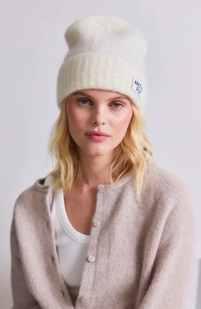 Arctic Fox & Co. Arctic Fox & Co The Mohair & Merino Wool Blend Beanie In Neutral