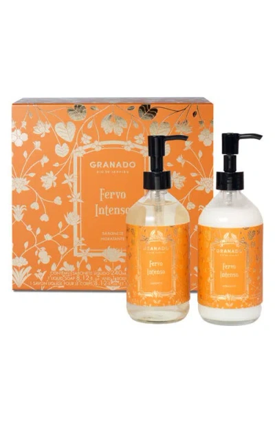 Granado Liquid Soap & Body Moisturizer Set In Transparent