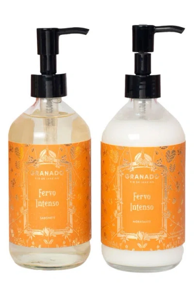 Granado Liquid Soap & Body Moisturizer Set In Transparent
