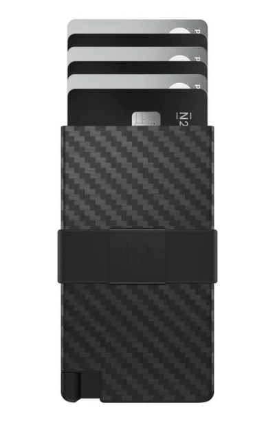 Ekster Pro Button Release Recycled Metal Card Holder In Black