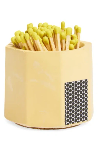 Tenn Prairie Original Match Holder In Yellow