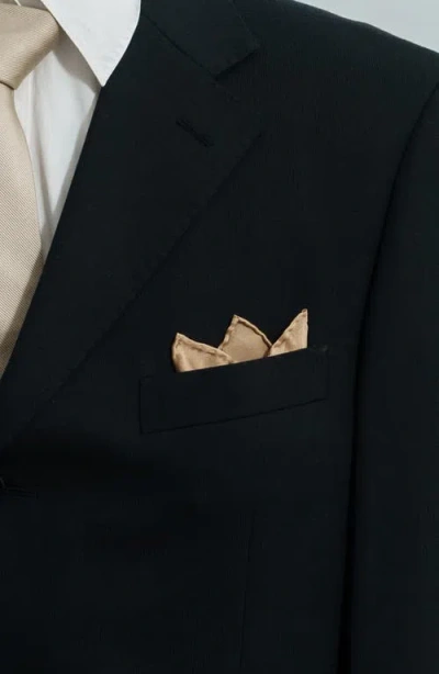 Lost Pattern Modular Silk Pocket Square In Multi