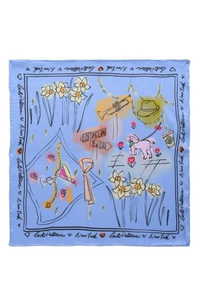 Lost Pattern Nyc In Blue